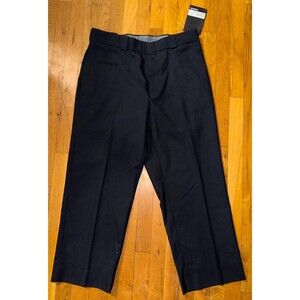 Blauer 7-Pocket Wool Blend Uniform Trousers Dark Navy Size 37 Reg NWT